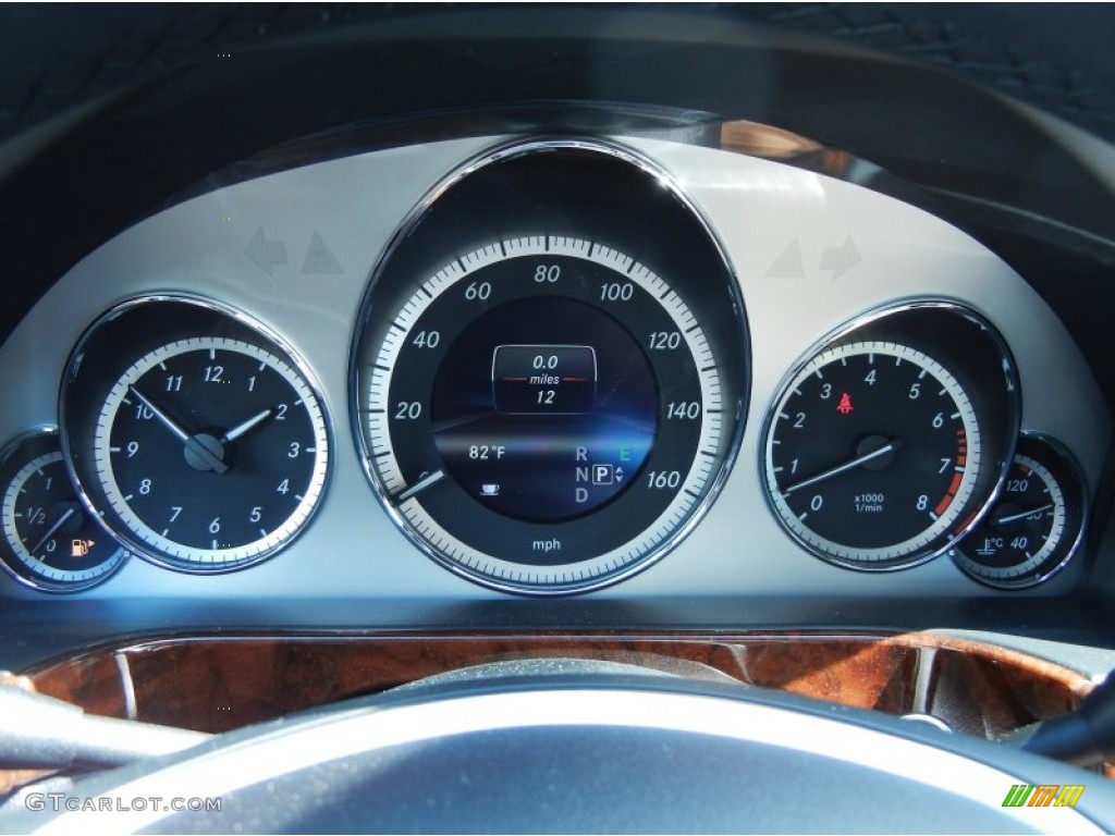 2013 Mercedes-Benz E 350 Sedan Gauges Photo #77747592