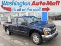 2007 Imperial Blue Metallic Chevrolet Colorado LT Extended Cab  photo #1
