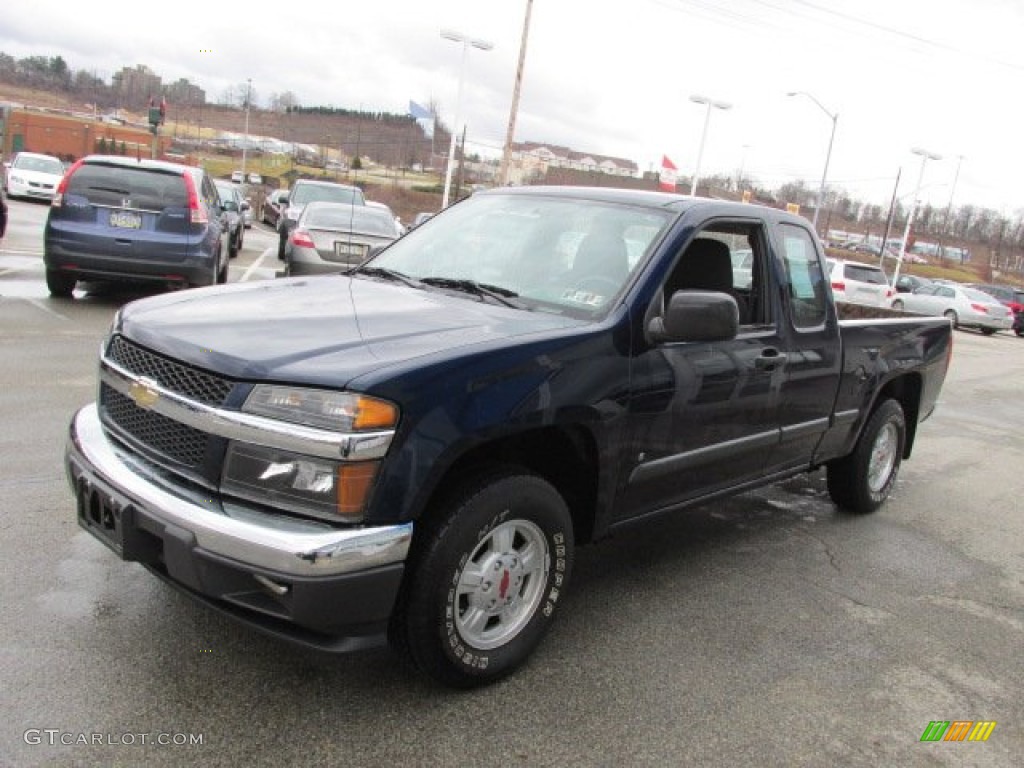 Imperial Blue Metallic 2007 Chevrolet Colorado LT Extended Cab Exterior Photo #77747784