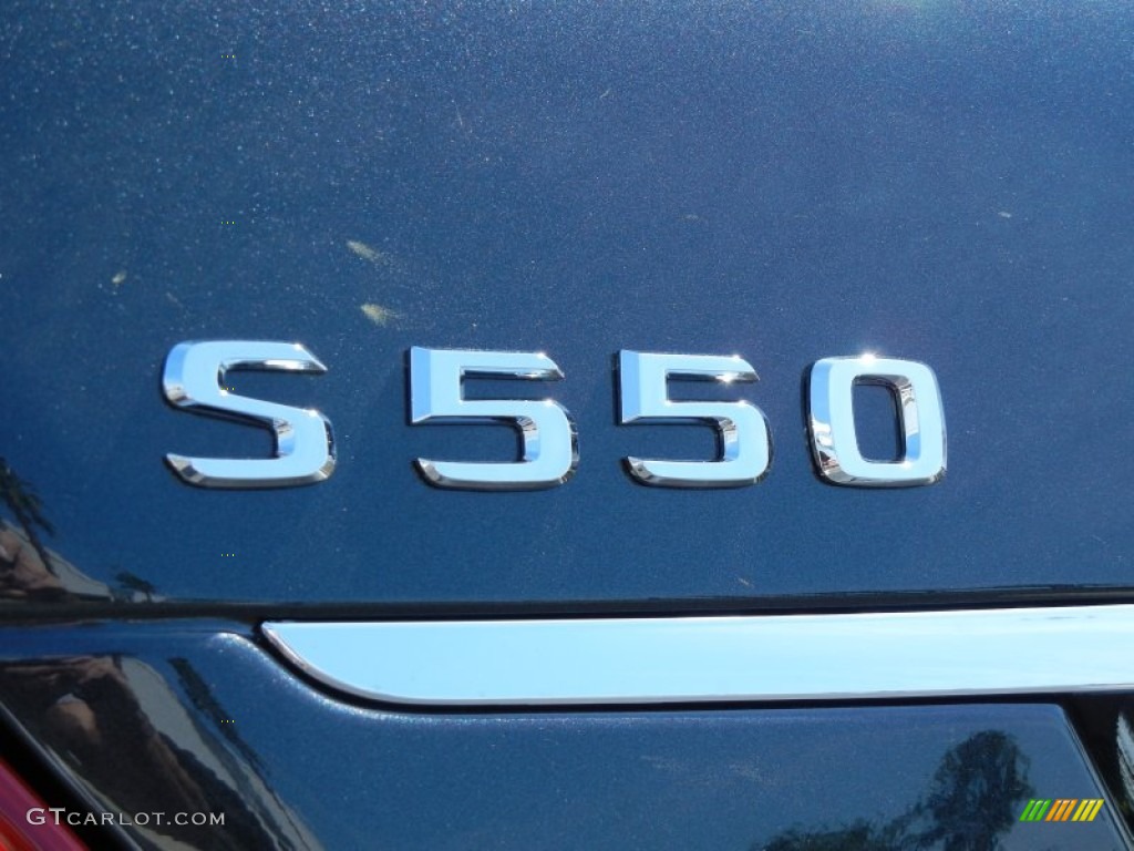 2013 S 550 Sedan - Magnetite Black Metallic / Black photo #4
