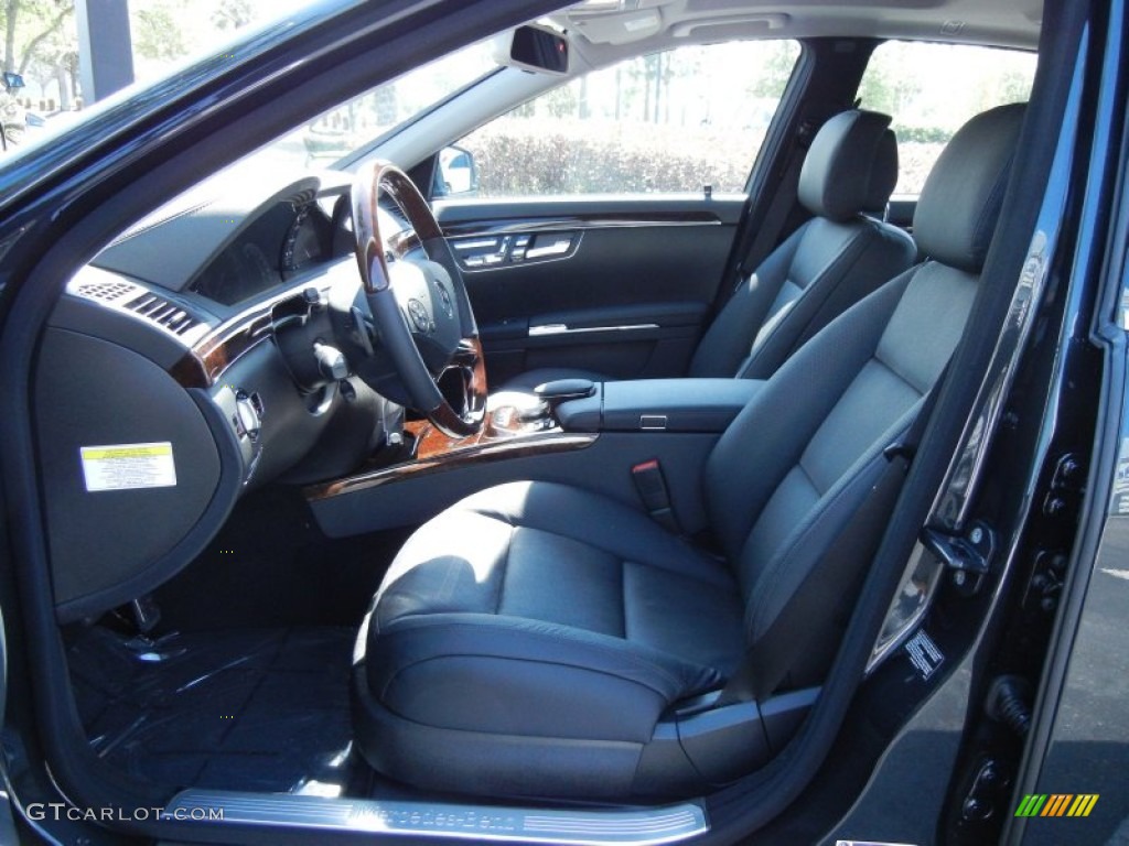 2013 S 550 Sedan - Magnetite Black Metallic / Black photo #5