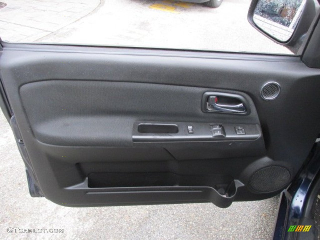 2007 Chevrolet Colorado LT Extended Cab Very Dark Pewter Door Panel Photo #77747905
