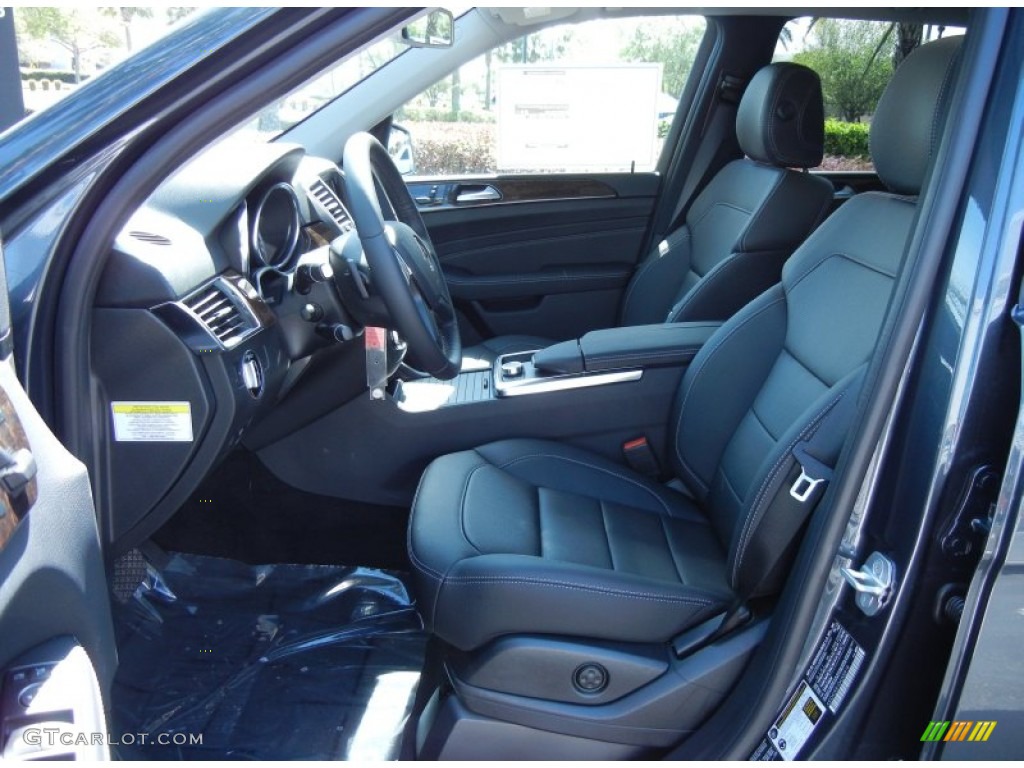 Black Interior 2013 Mercedes-Benz ML 350 BlueTEC 4Matic Photo #77748141