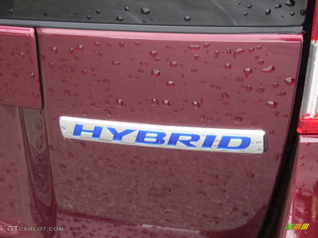 2011 Insight Hybrid LX - Crimson Red Pearl / Gray photo #3