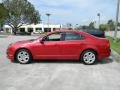 2010 Red Candy Metallic Ford Fusion SE  photo #6