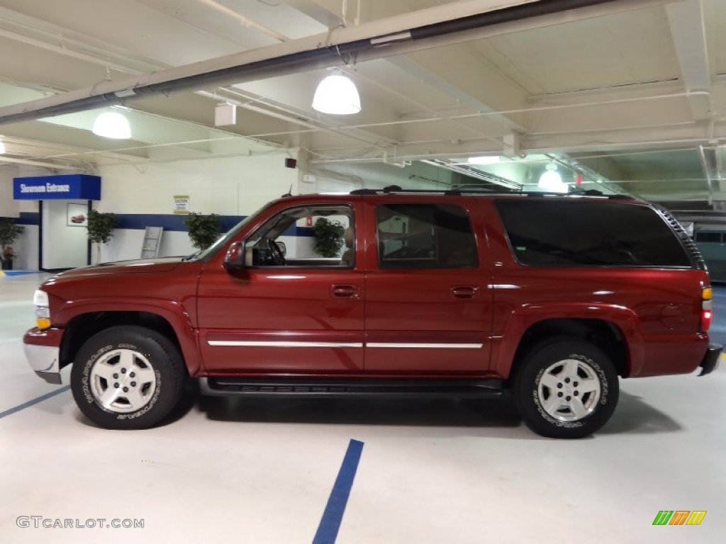 Sport Red Metallic 2004 Chevrolet Suburban 1500 LT 4x4 Exterior Photo #77750807
