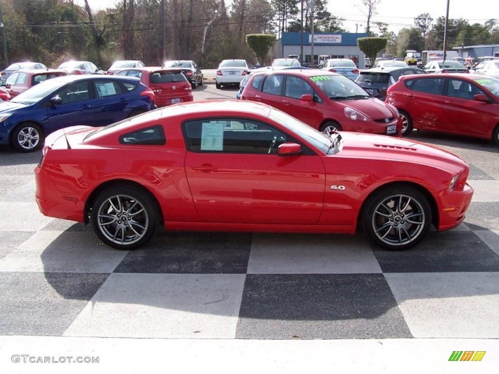 Race Red 2013 Ford Mustang GT Coupe Exterior Photo #77750849