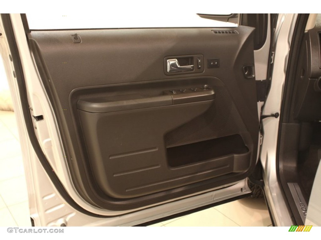 2010 Ford Edge Limited AWD Charcoal Black Door Panel Photo #77751758