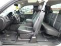 Ebony 2012 Chevrolet Silverado 1500 LTZ Extended Cab 4x4 Interior Color