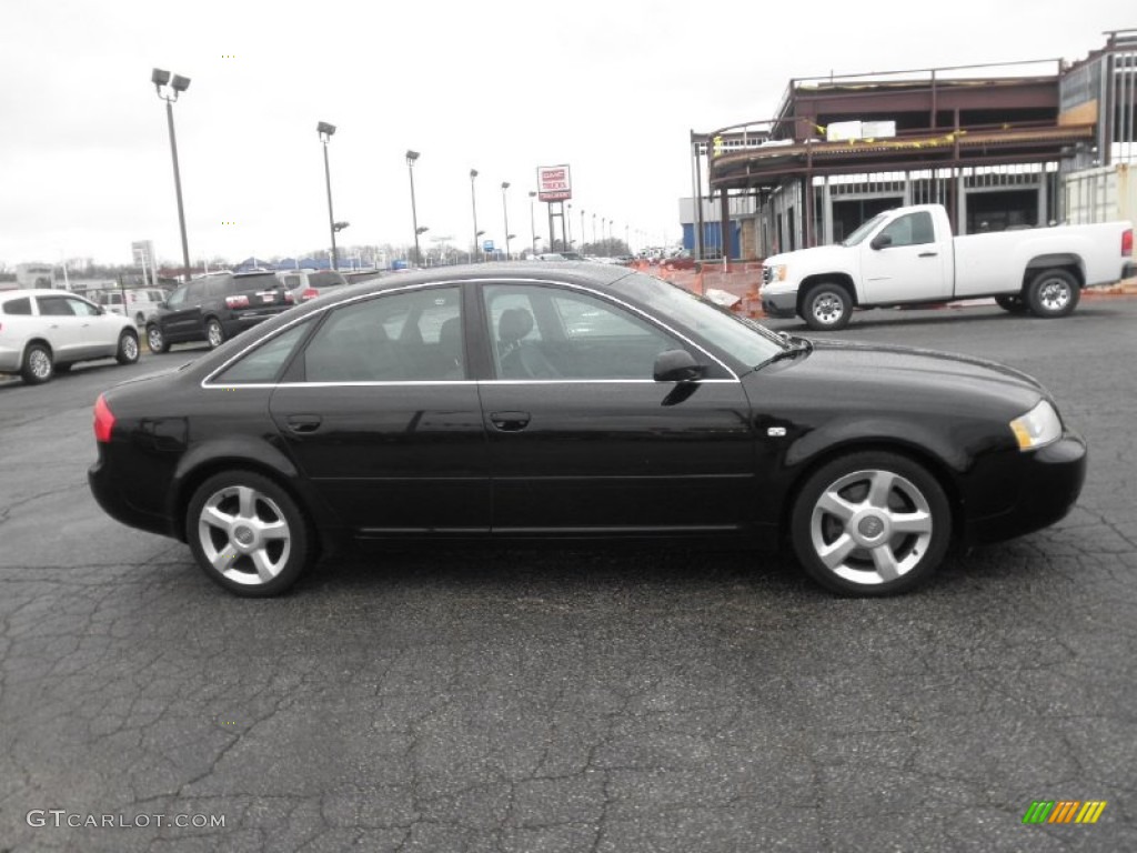 Brilliant Black 2003 Audi A6 2.7T quattro Sedan Exterior Photo #77752056