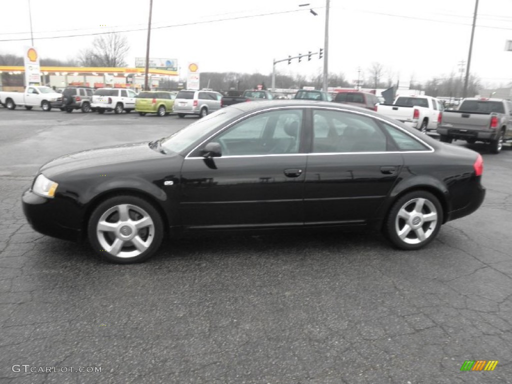 Brilliant Black 2003 Audi A6 2.7T quattro Sedan Exterior Photo #77752116