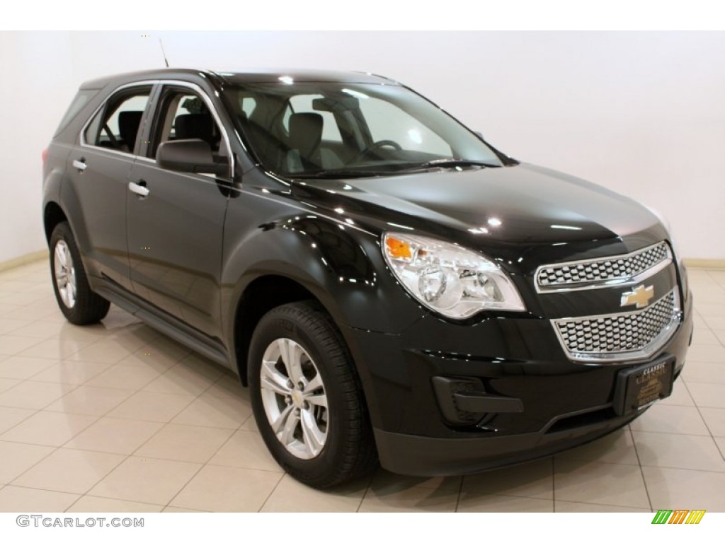 Black 2011 Chevrolet Equinox LS Exterior Photo #77752140