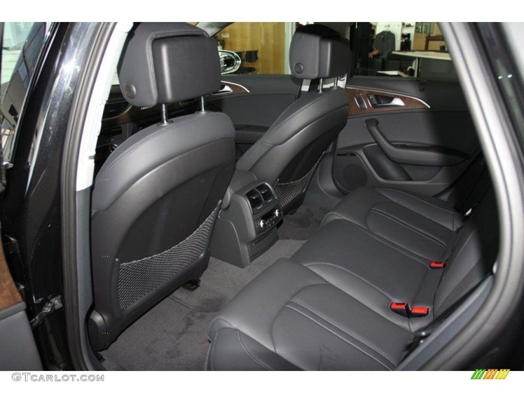 Black Interior 2013 Audi S6 4.0 TFSI quattro Sedan Photo #77752230