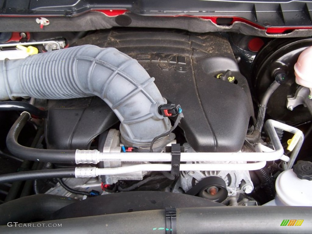 2011 Dodge Ram 1500 Laramie Quad Cab 4x4 5.7 Liter HEMI OHV 16-Valve VVT MDS V8 Engine Photo #77752293