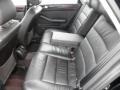 2003 Audi A6 Ebony Interior Rear Seat Photo
