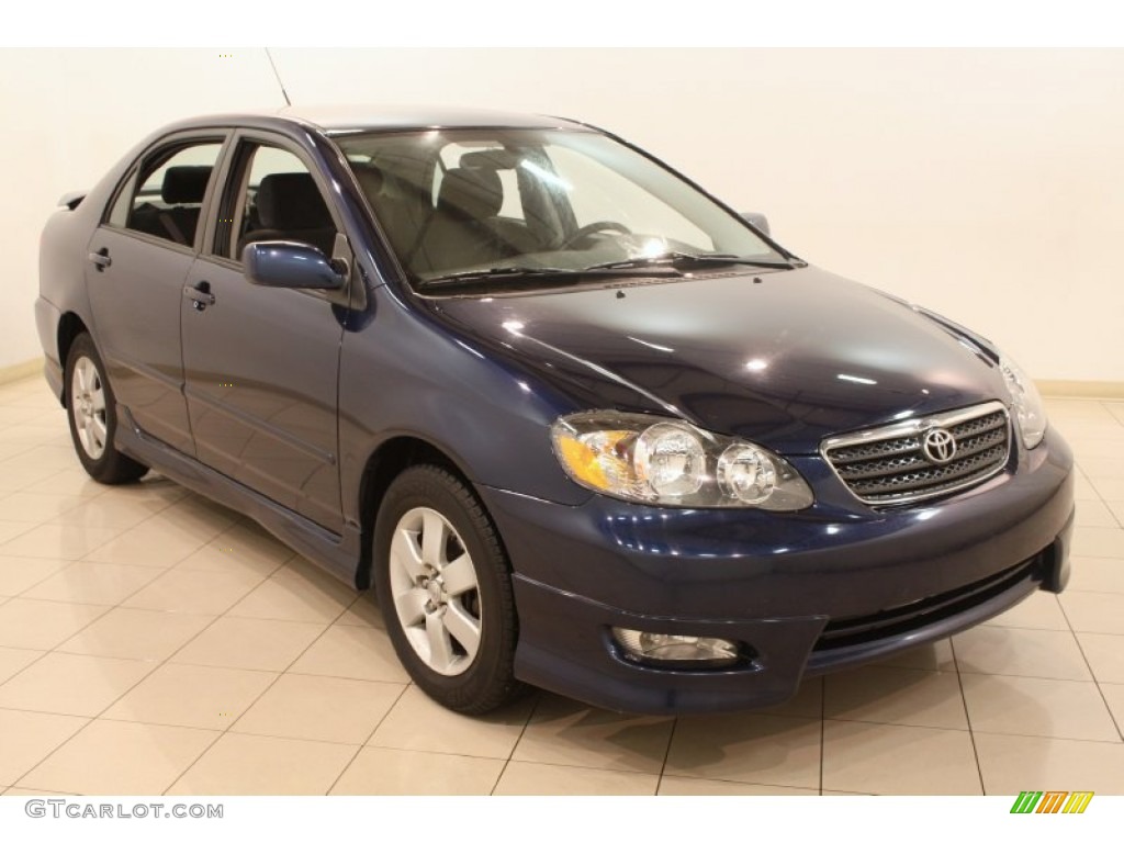 2006 Corolla S - Indigo Ink Pearl / Dark Charcoal photo #1