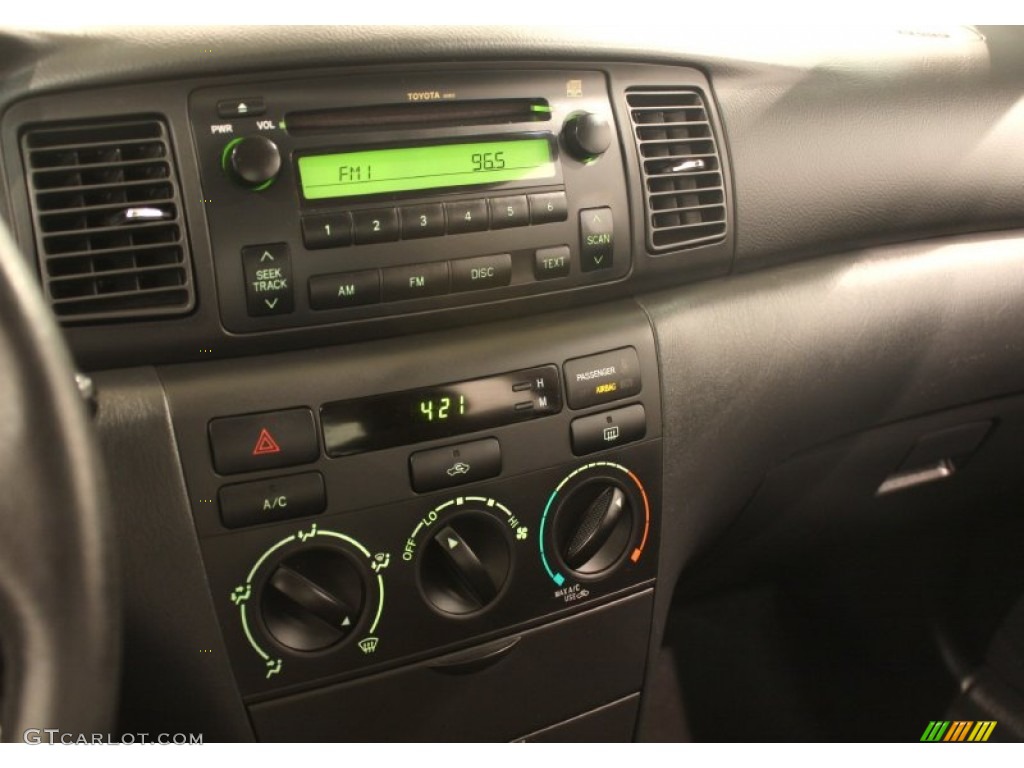 2006 Toyota Corolla S Controls Photo #77752557