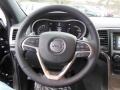 Morocco Black 2014 Jeep Grand Cherokee Laredo 4x4 Steering Wheel