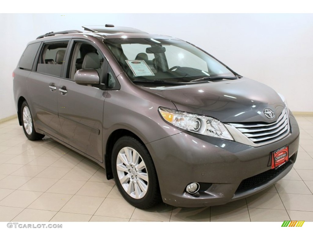 Predawn Gray Mica Toyota Sienna