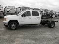 Summit White - Sierra 3500HD Crew Cab Chassis Dually Photo No. 4