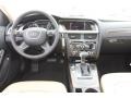 2013 Audi A4 Velvet Beige/Black Interior Dashboard Photo
