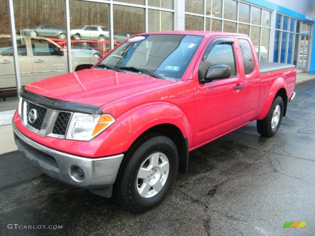 Red Alert 2006 Nissan Frontier SE King Cab 4x4 Exterior Photo #77754507