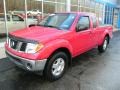 Red Alert 2006 Nissan Frontier SE King Cab 4x4 Exterior