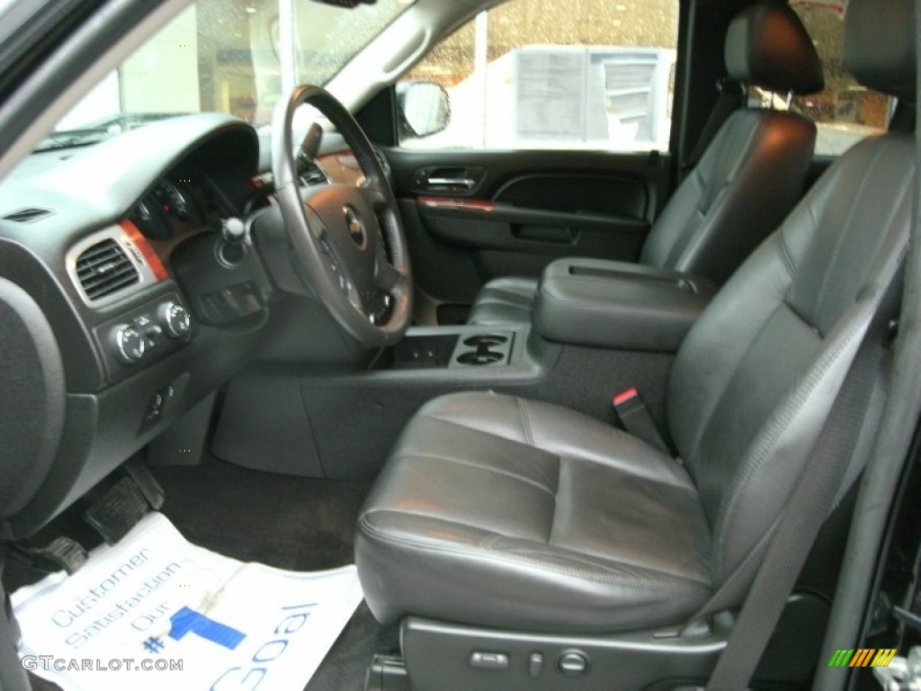 2010 Silverado 1500 LTZ Extended Cab 4x4 - Black / Ebony photo #6