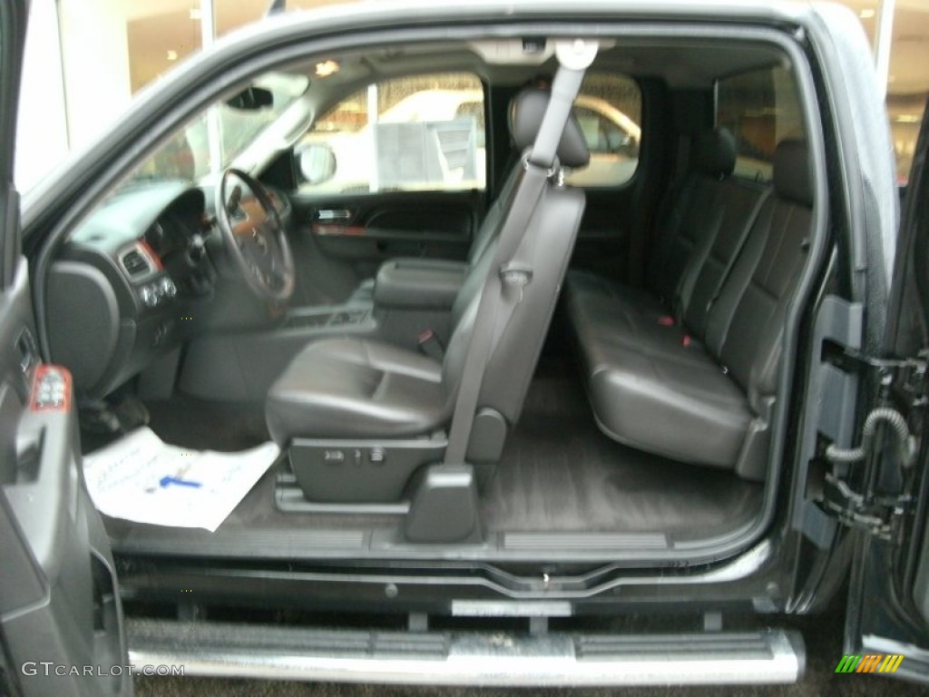 2010 Silverado 1500 LTZ Extended Cab 4x4 - Black / Ebony photo #7