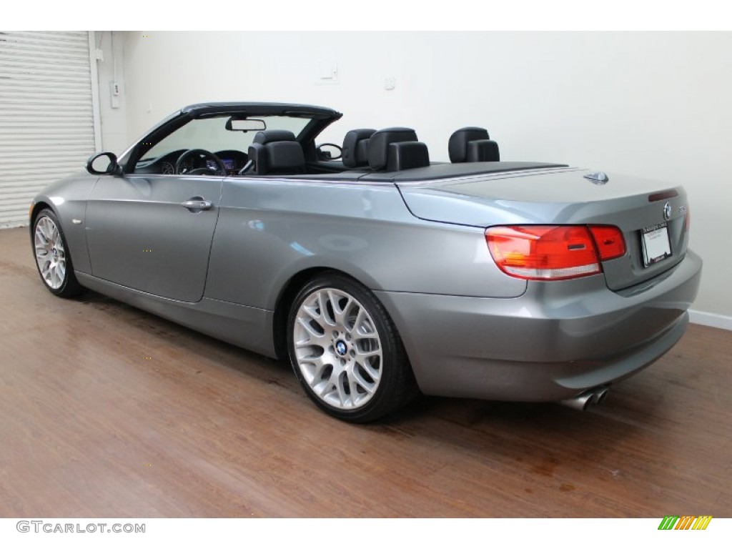 Space Grey Metallic 2009 BMW 3 Series 328i Convertible Exterior Photo #77755212