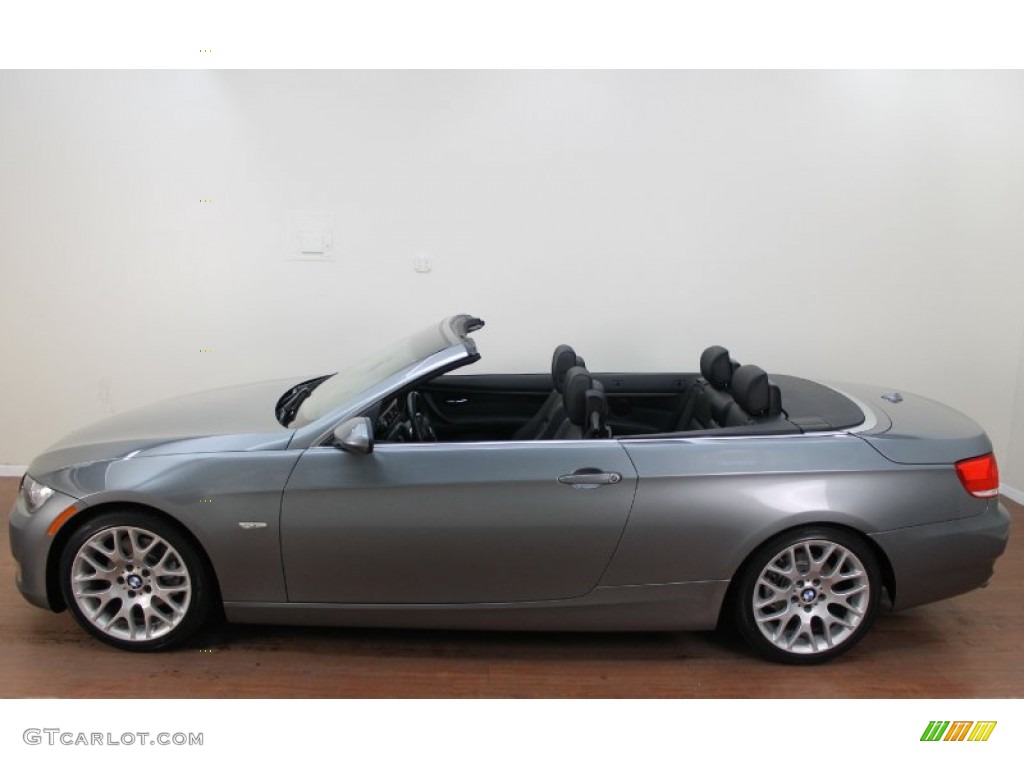 2009 3 Series 328i Convertible - Space Grey Metallic / Black photo #11