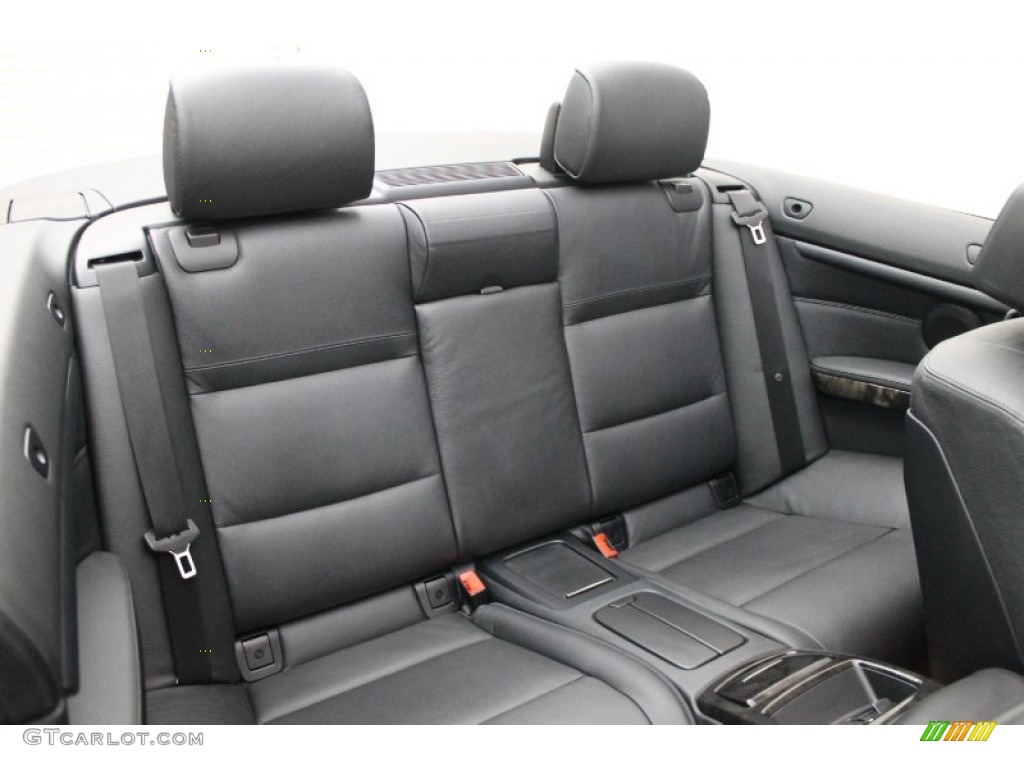 2009 BMW 3 Series 328i Convertible Rear Seat Photo #77755572