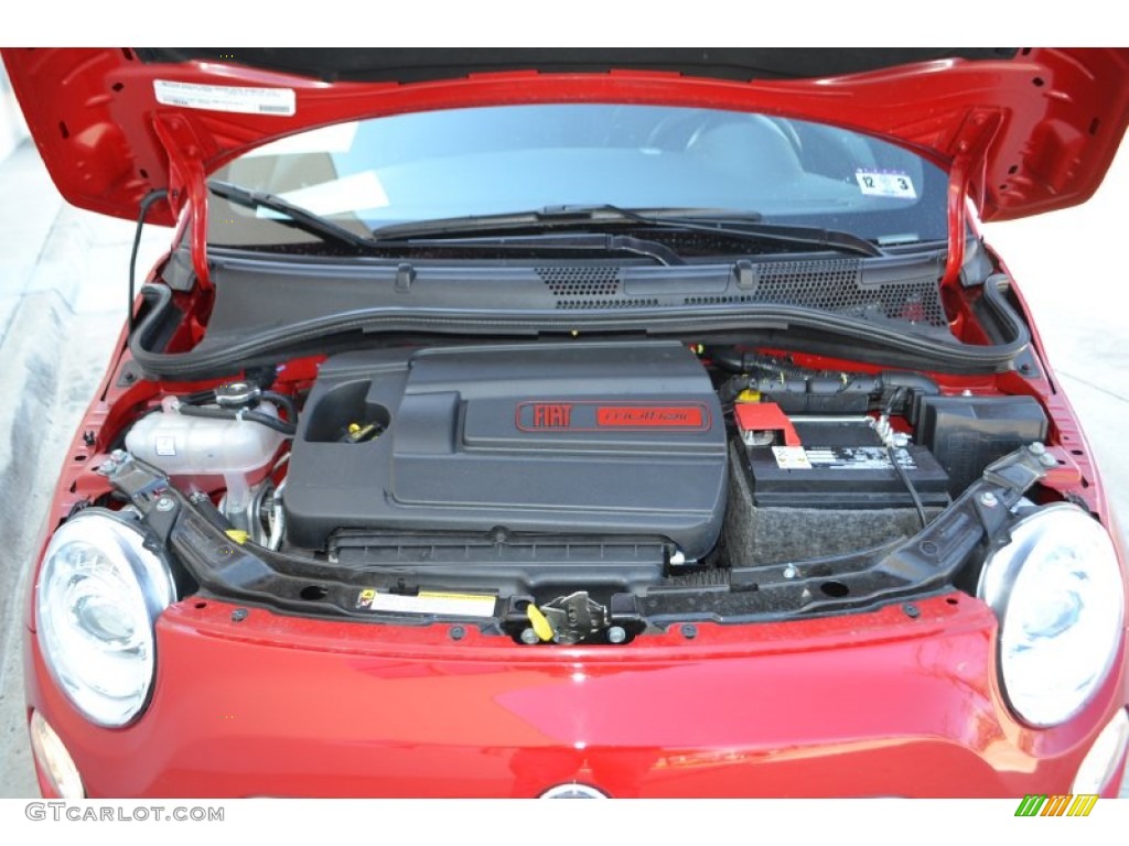 2012 Fiat 500 Sport 1.4 Liter SOHC 16-Valve MultiAir 4 Cylinder Engine Photo #77755734