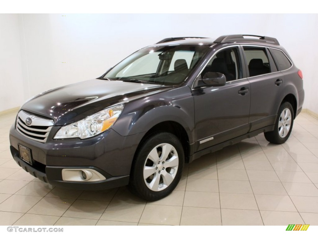 Graphite Gray Metallic 2010 Subaru Outback 2.5i Premium Wagon Exterior Photo #77756511