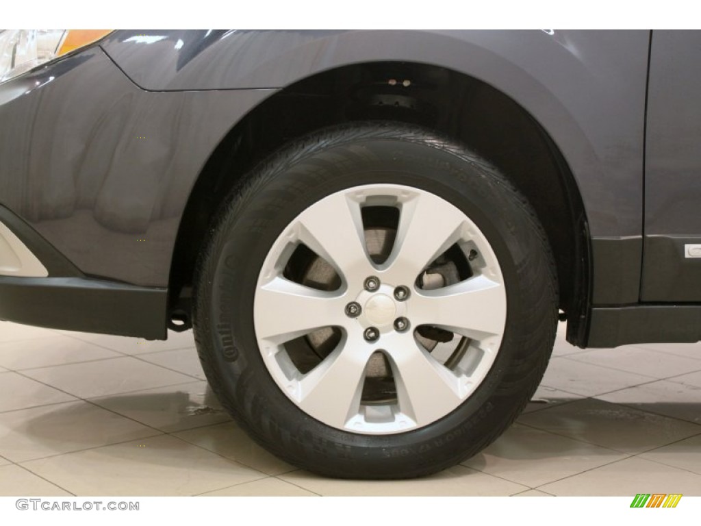 2010 Subaru Outback 2.5i Premium Wagon Wheel Photo #77756763