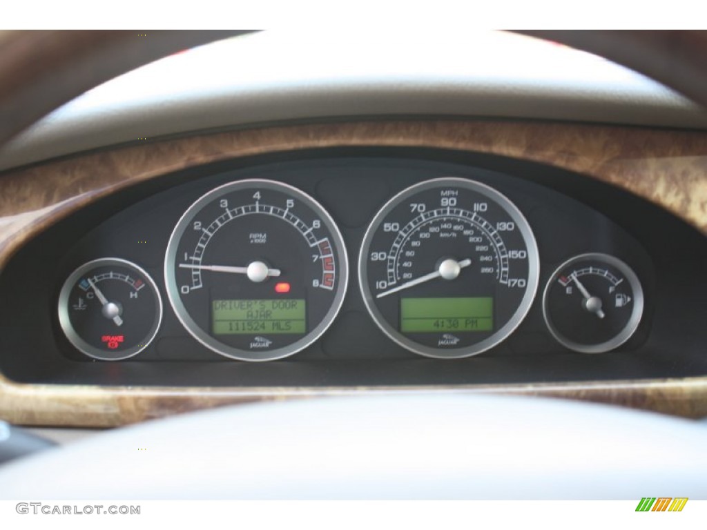 2005 Jaguar S-Type 4.2 Gauges Photo #77756826