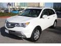 Aspen White Pearl 2009 Acura MDX Technology Exterior