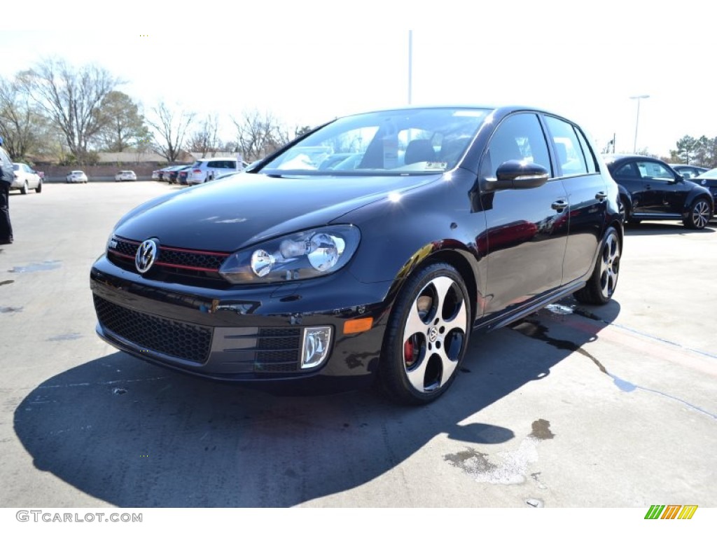 Deep Black Pearl Metallic Volkswagen GTI