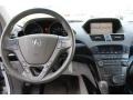 2009 Acura MDX Taupe Interior Dashboard Photo
