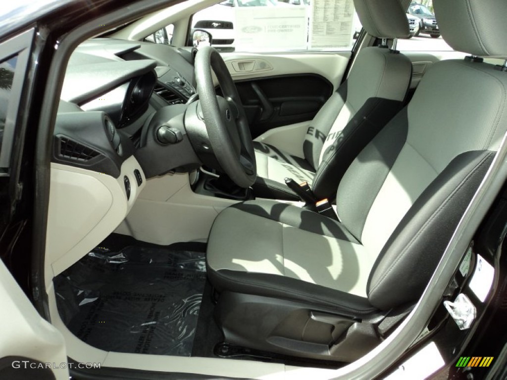 2012 Ford Fiesta S Sedan Front Seat Photo #77757405