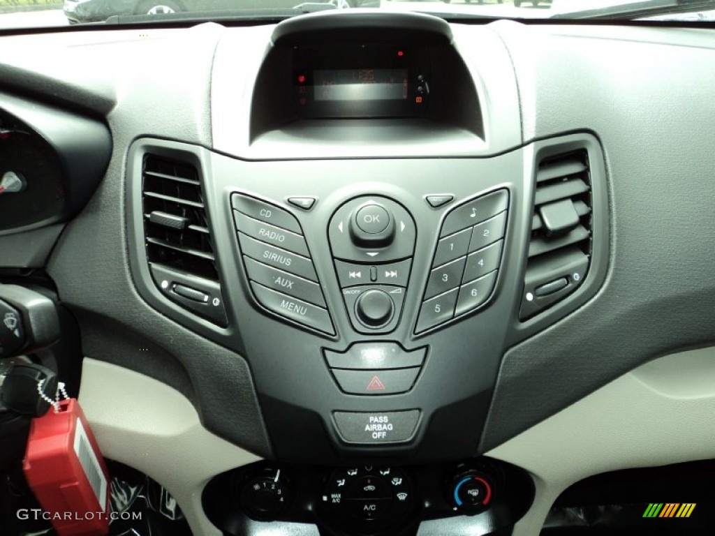 2012 Ford Fiesta S Sedan Controls Photo #77757547