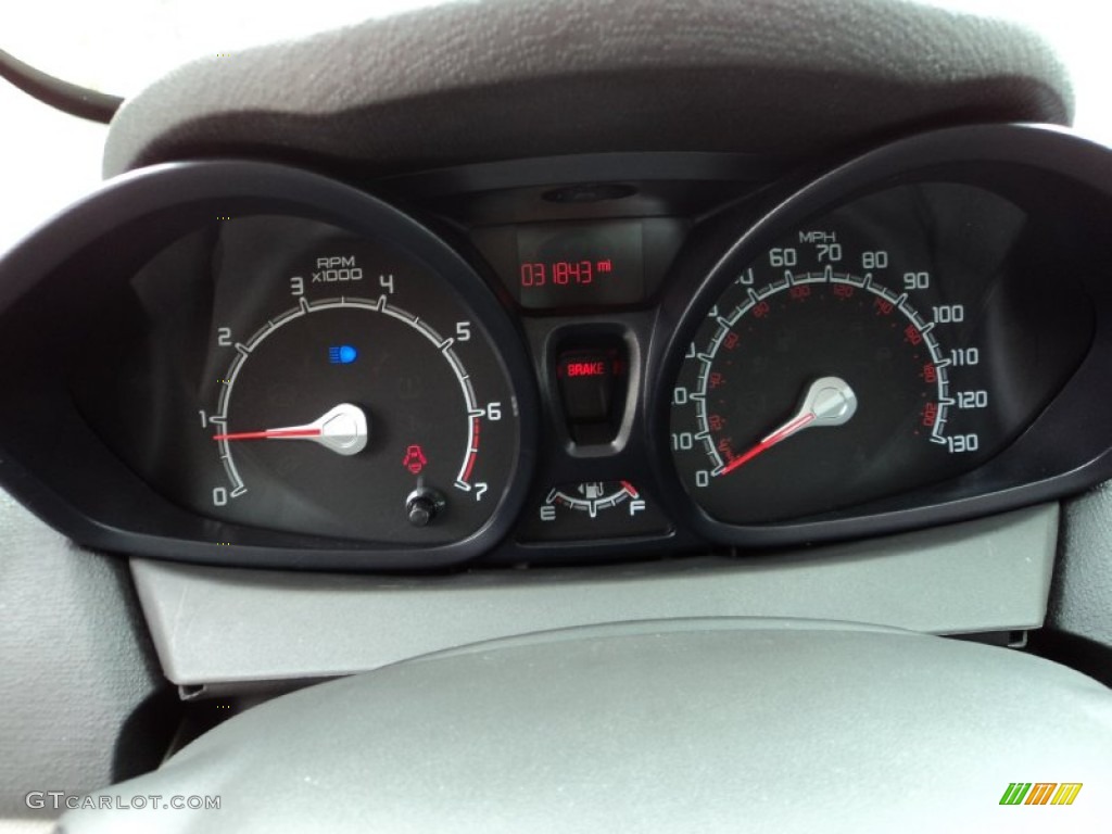 2012 Ford Fiesta S Sedan Gauges Photo #77757627