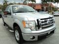 2011 Ingot Silver Metallic Ford F150 XLT SuperCab  photo #2