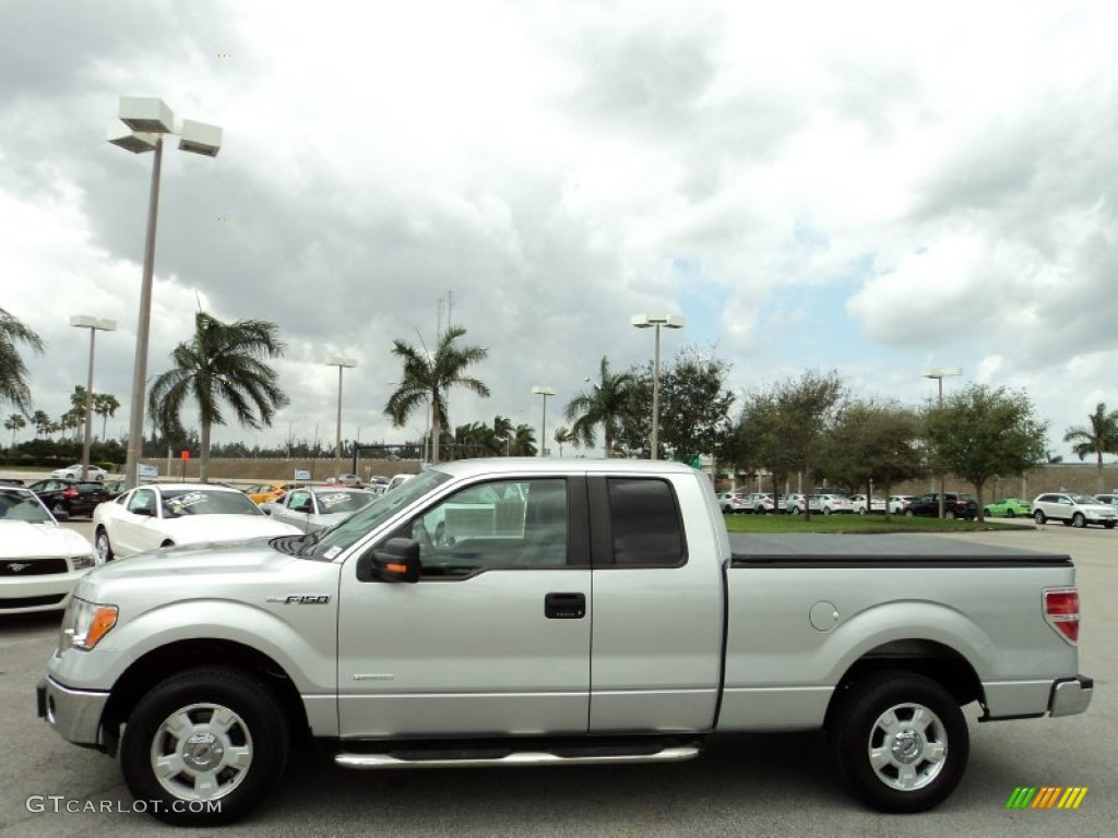 Ingot Silver Metallic 2011 Ford F150 XLT SuperCab Exterior Photo #77757837