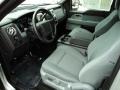 Steel Gray 2011 Ford F150 XLT SuperCab Interior Color