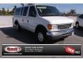 Oxford White 2006 Ford E Series Van E350 XLT Passenger