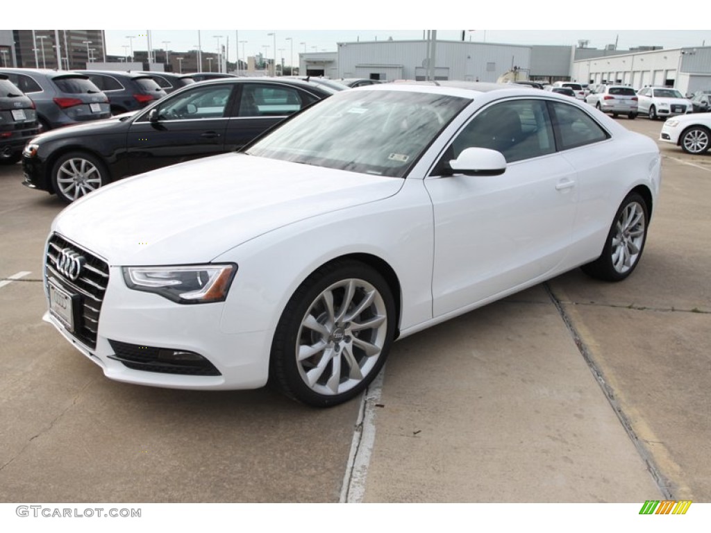 Ibis White 2013 Audi A5 2.0T quattro Coupe Exterior Photo #77758068