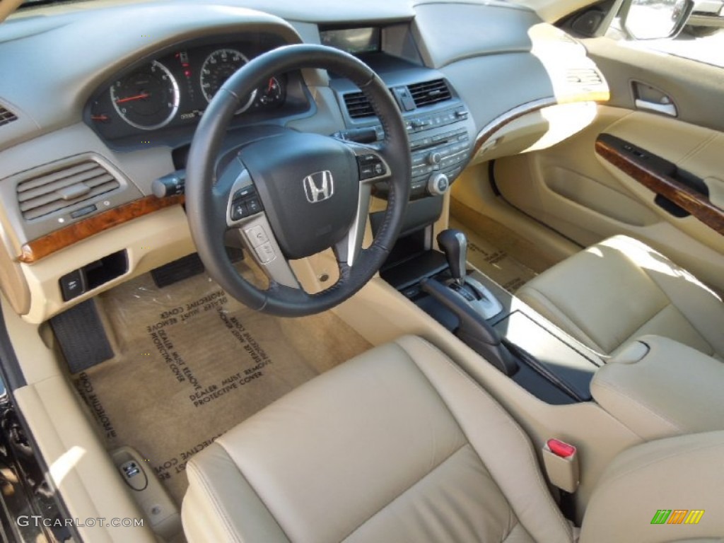 Ivory Interior 2010 Honda Accord EX-L Sedan Photo #77758158