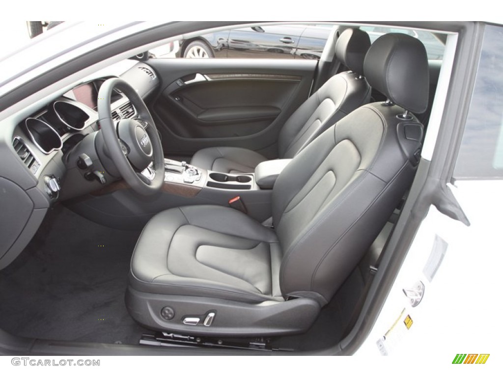Black Interior 2013 Audi A5 2.0T quattro Coupe Photo #77758173
