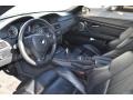 Black Novillo Leather 2011 BMW M3 Convertible Interior Color